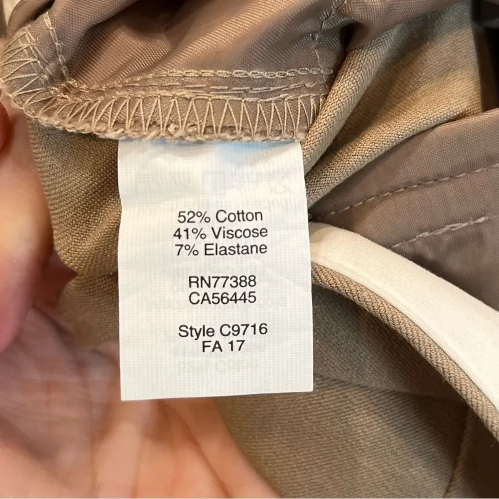 J. Crew Lexie Pants in Driftwood size 12R